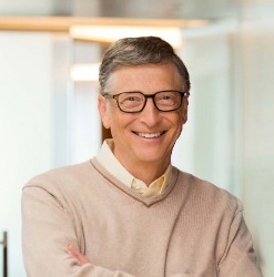 Bill Gates Billionaire Portrait